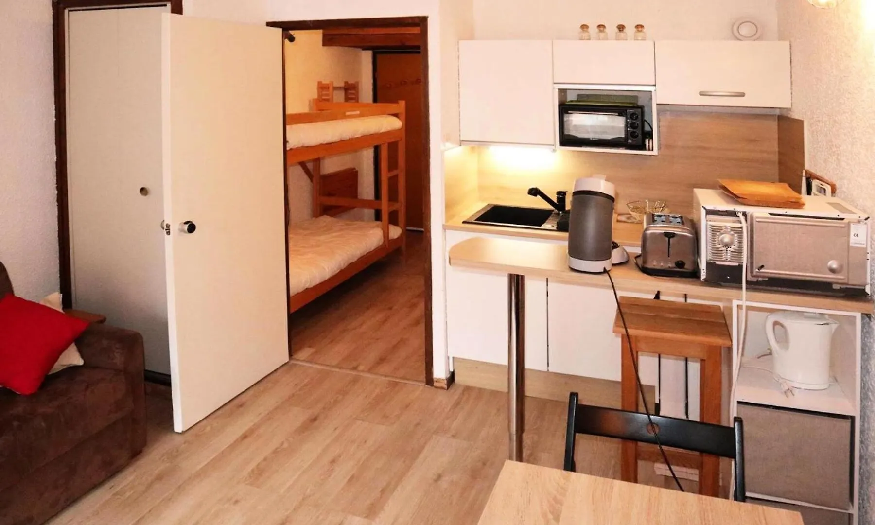 Résidence Le Pouzenc - Studio pour 4 Personnes 344 Les Orres Apartamento